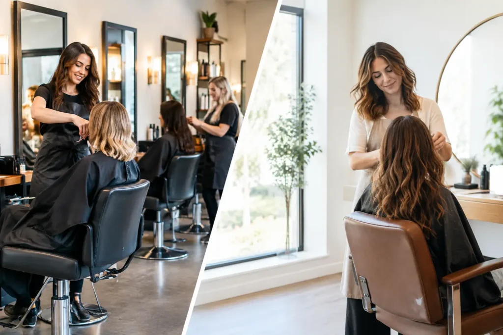 Commission Salon Versus Private Studio Explained
